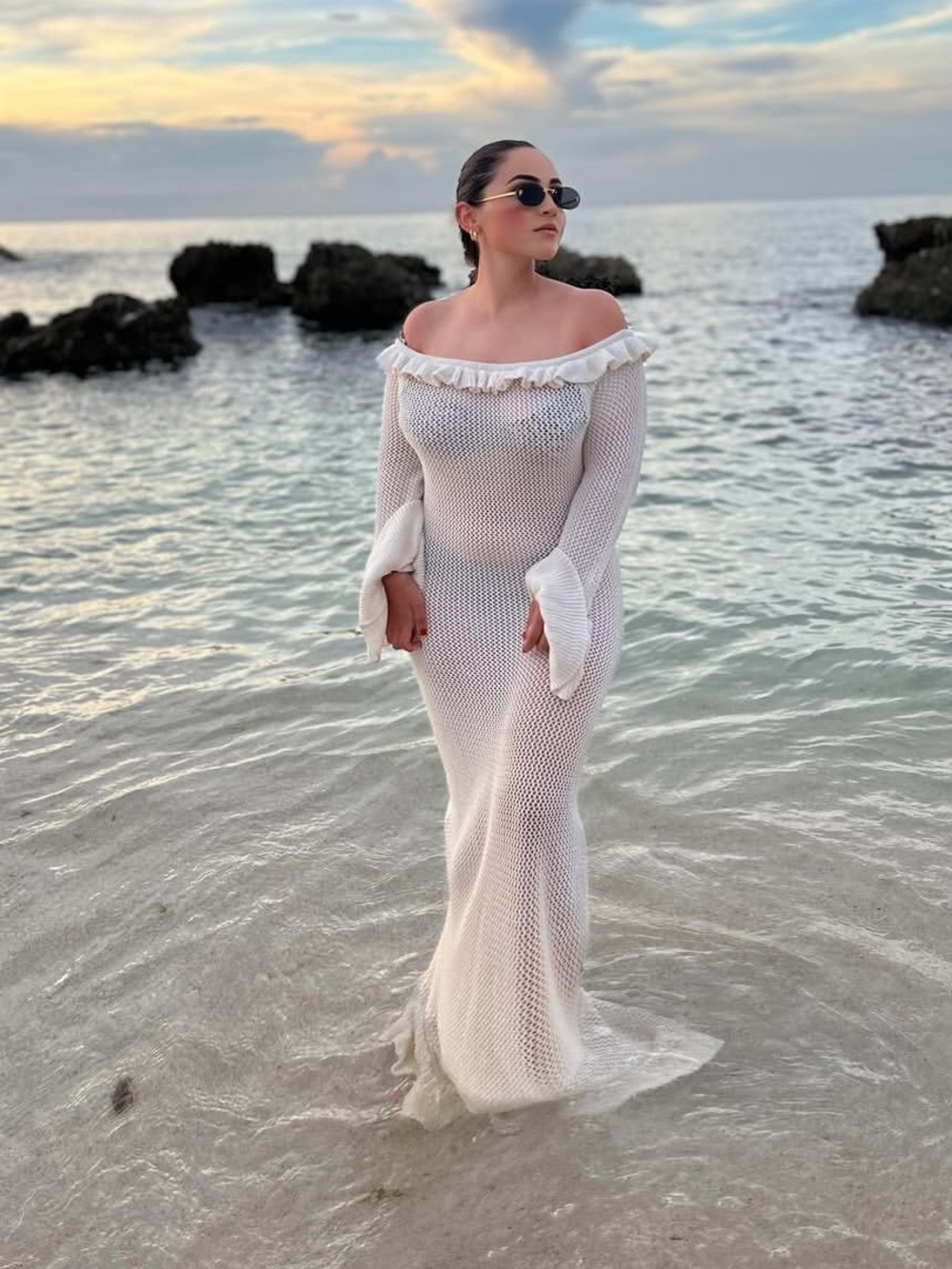 Forever 21 Off-Shoulder Maxi Dress